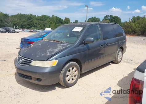 2003 Honda Odyssey Ex-L from USA, damaged, VIN 5FNRL18953B139506